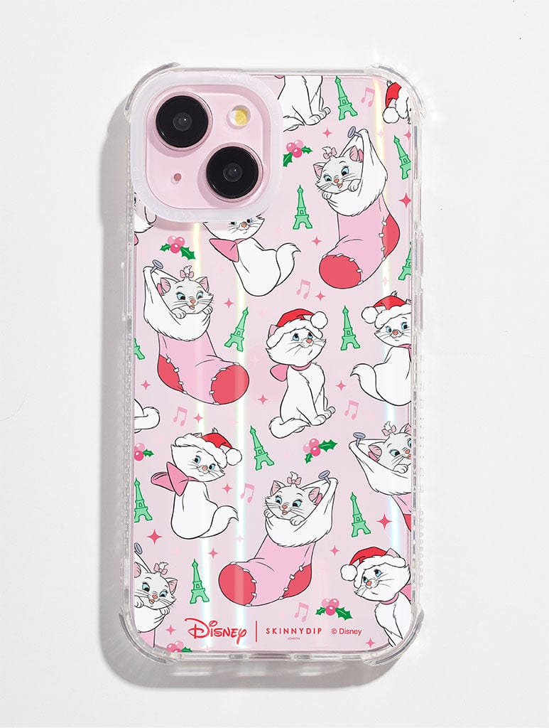 Disney Christmas Marie Shock iPhone Case