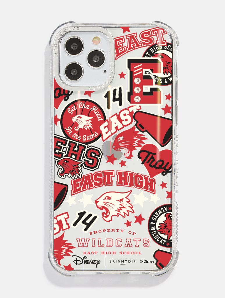 Disney High School Musical East High Sticker iPhone Case | Shop HSM  Merchandise | Wildcats | Skinnydip London