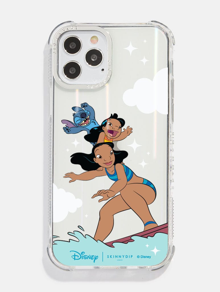 Disney Lilo And Stitch Surfs Up Shock iPhone Case | Shop Disney Phone Cases  | Skinnydip London