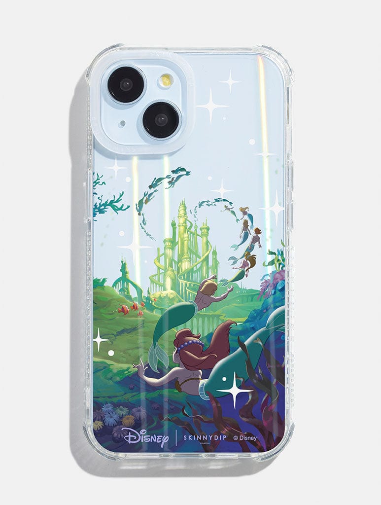 Disney Parks selling Cinderella Castle Blue iPhone 14 Pro Max Case New