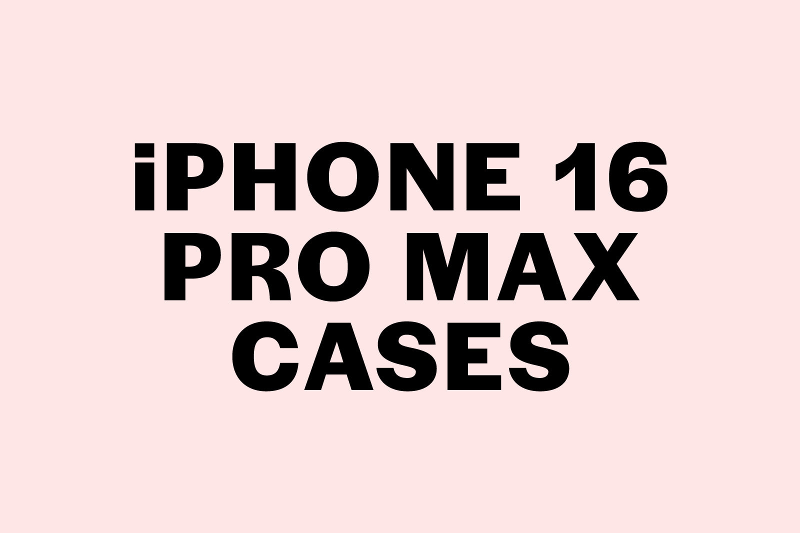 iPhone 16 Pro Max Cases