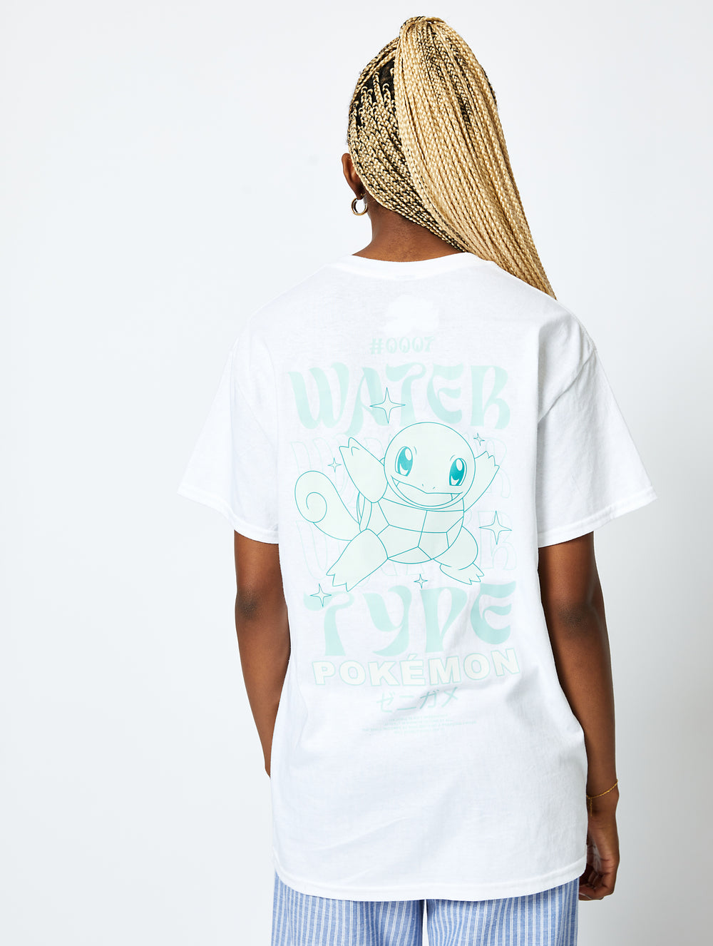 Pokémon #007 Squirtle T-Shirt in Ecru