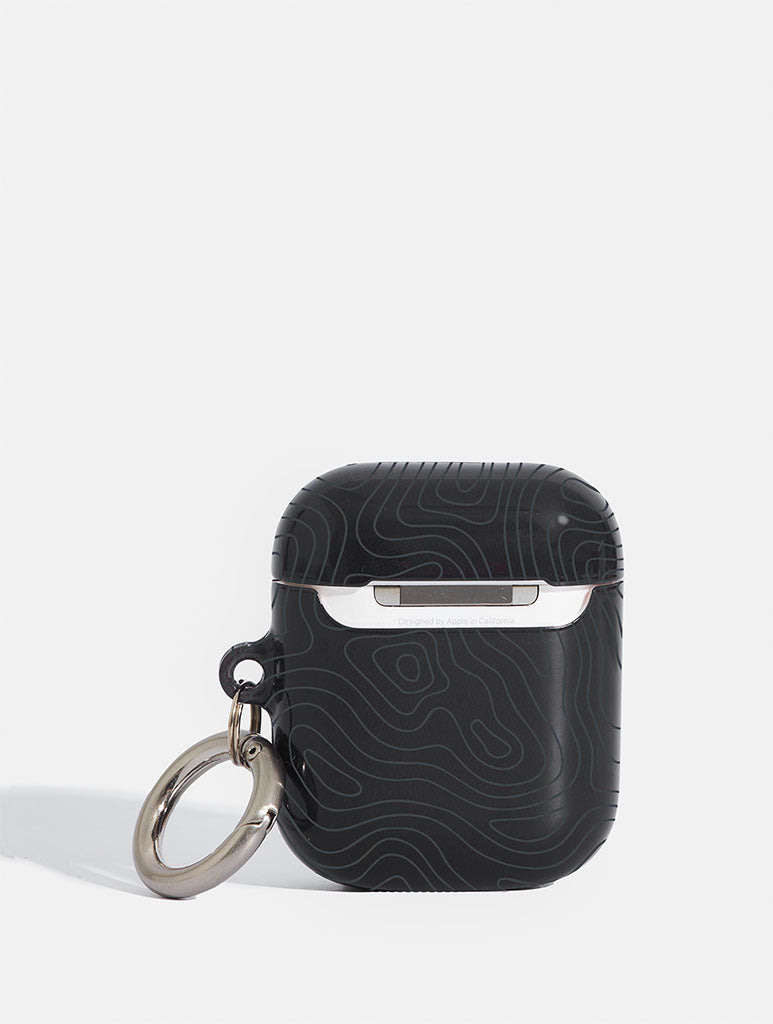 Squiggle Lines AirPods Case