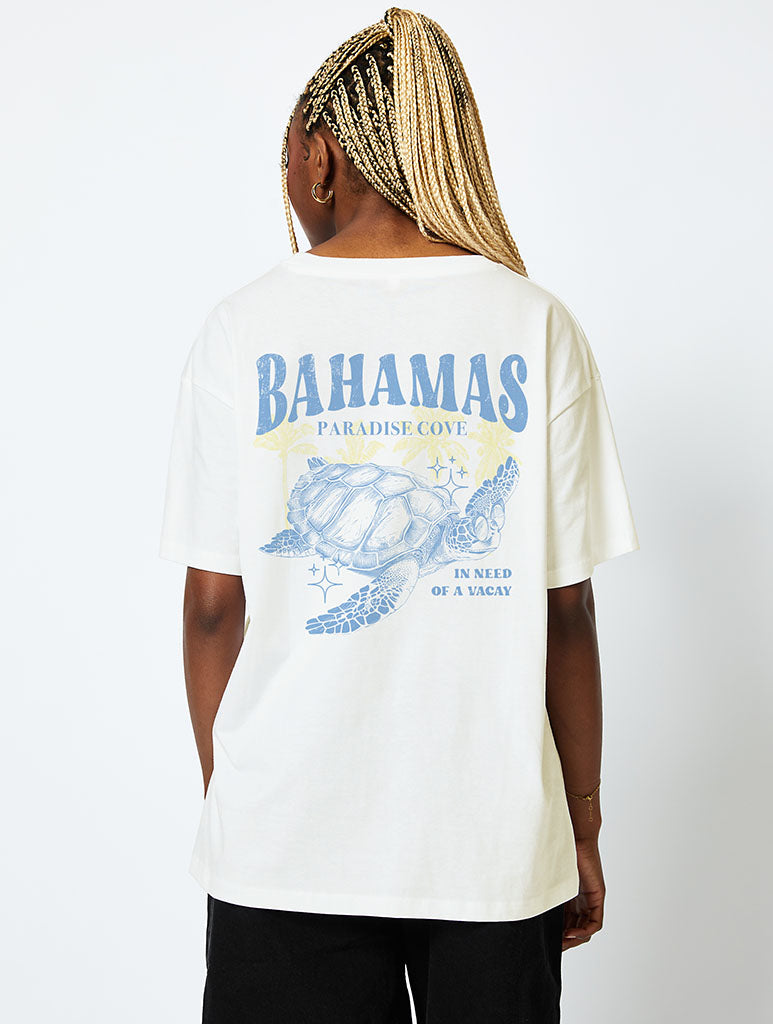 Bahamas T-Shirt In Ecru