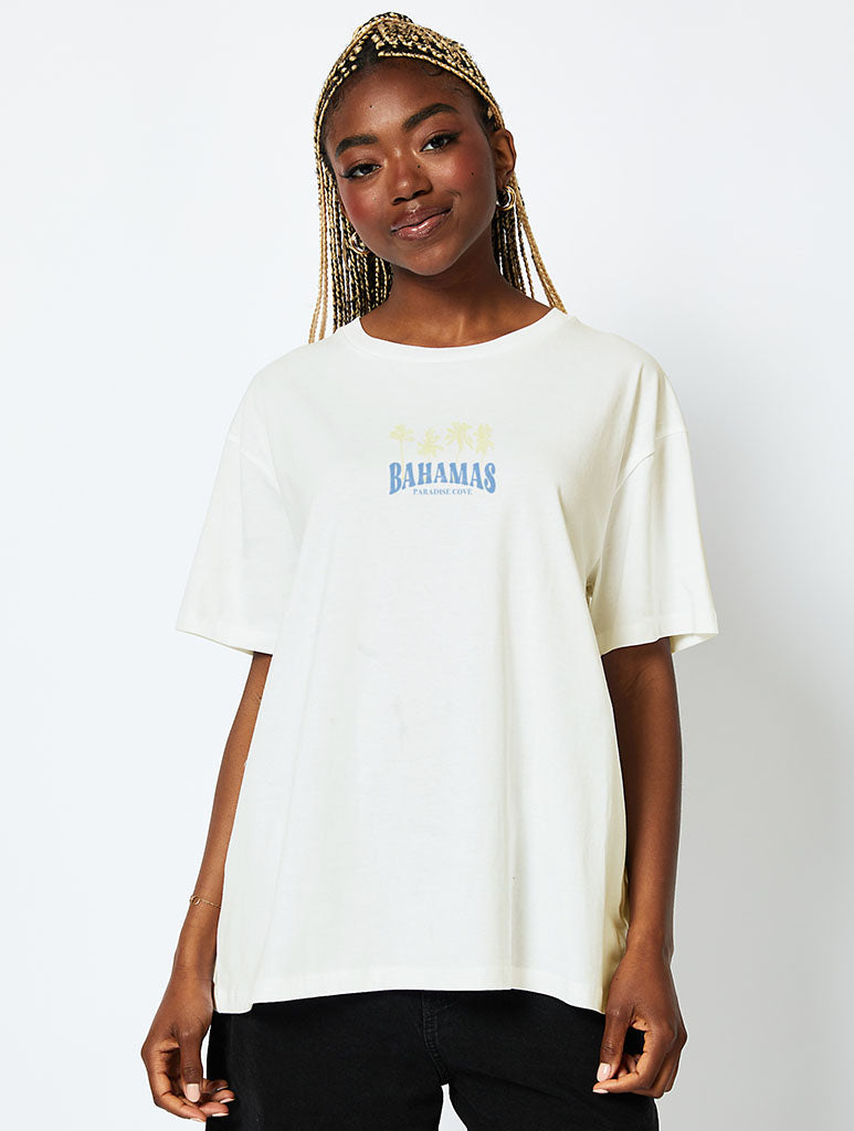 Bahamas T-Shirt In Ecru