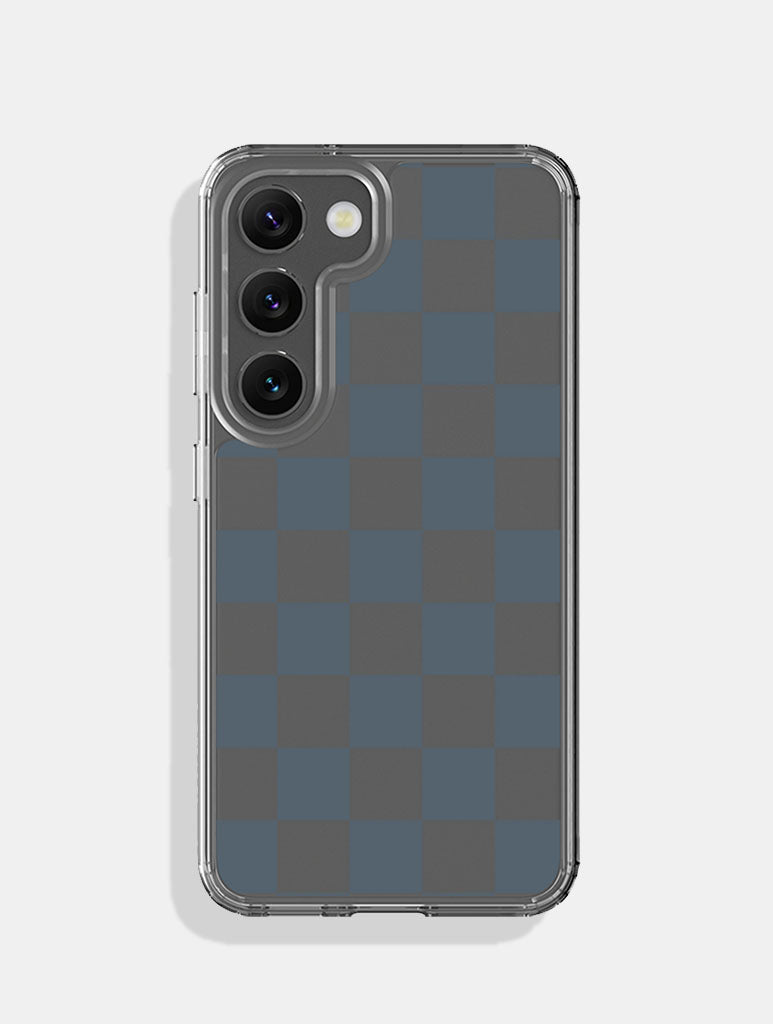 Blue Check Android Case