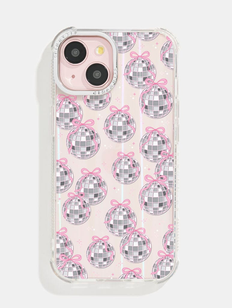 Bow Disco Ball Shock iPhone Case