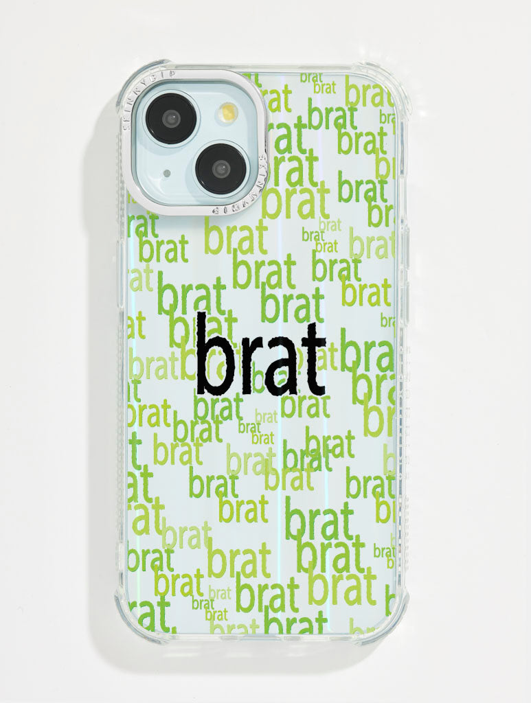 Brat Girl Summer Shock iPhone Case