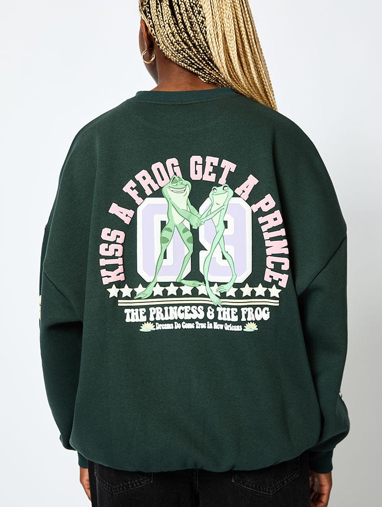 Disney The Princess & The Frog Sweatshirt in Green