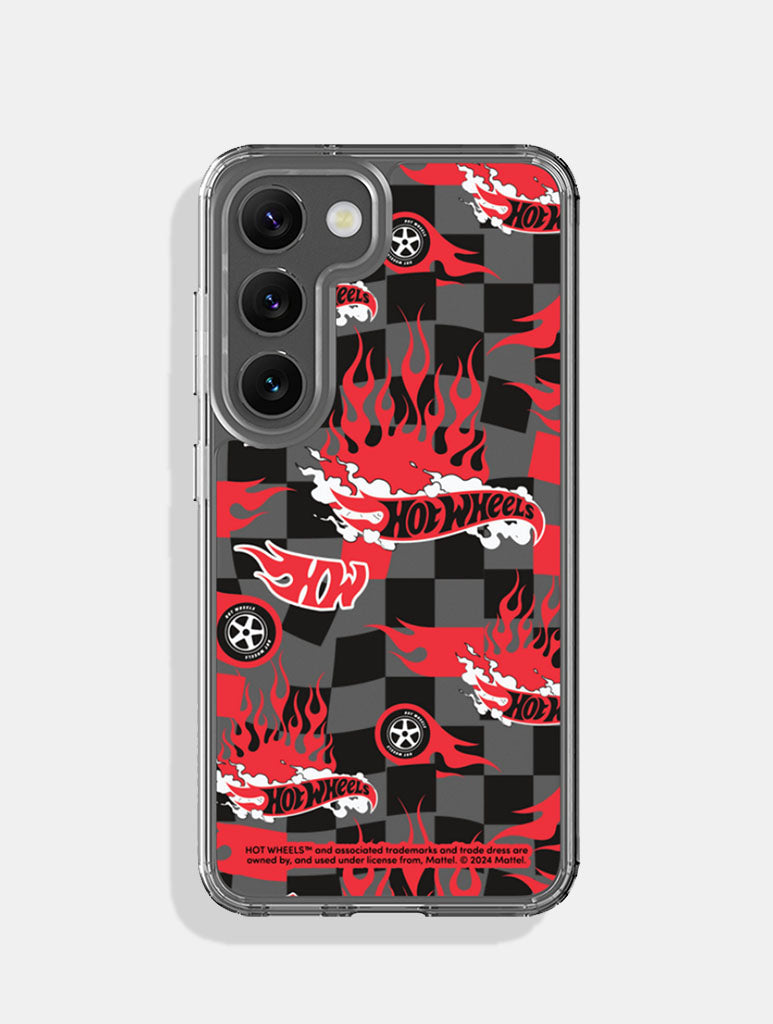 Hot Wheels x Skinnydip Check Android Case