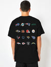 NFL x Skinnydip Team Logos T-Shirt in Black