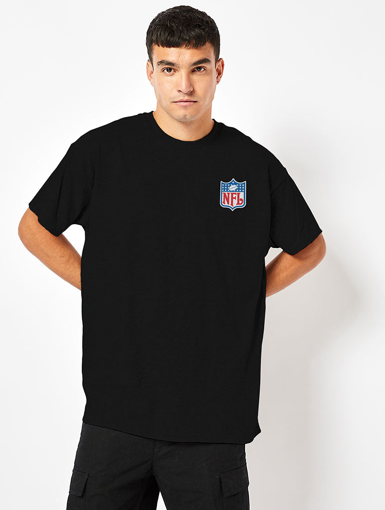 NFL x Skinnydip Team Logos T-Shirt in Black