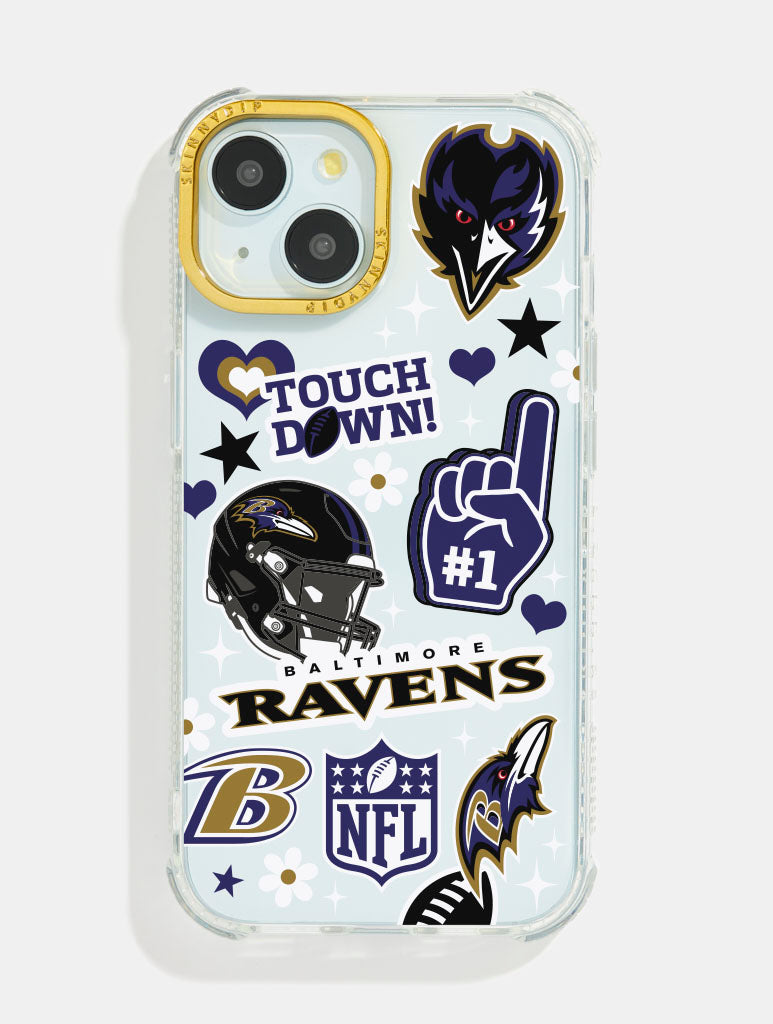 NFL x Skinnydip Baltimore Ravens Shock iPhone Case