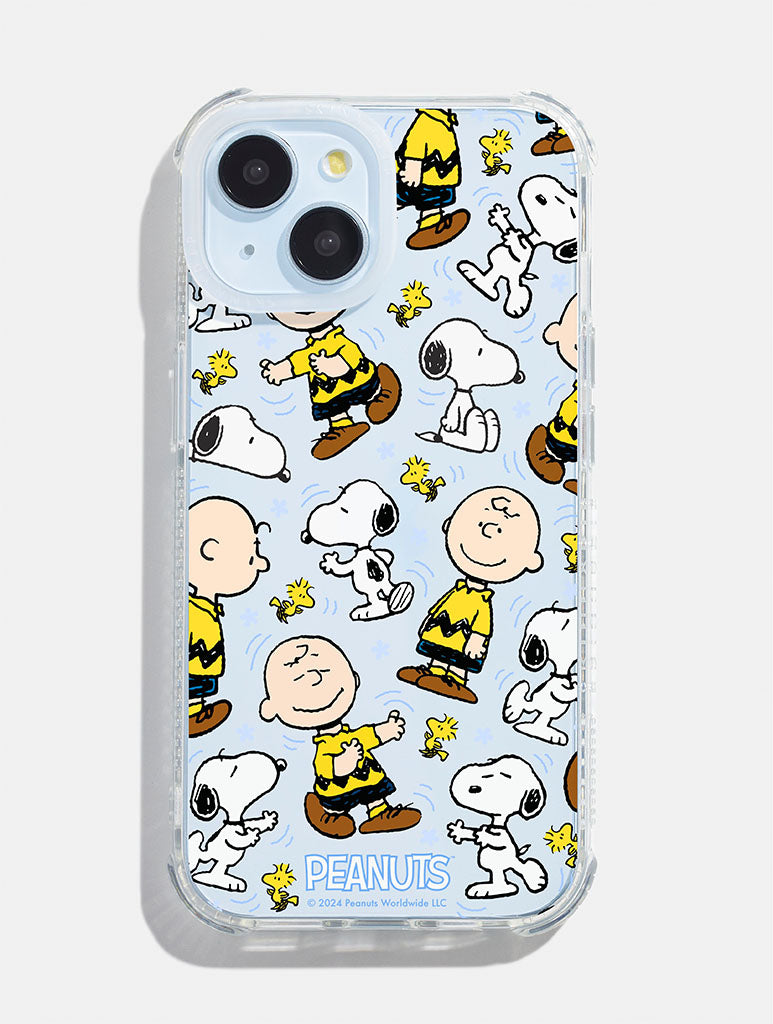 Peanuts x Skinnydip Charlie Brown & Snoopy Repeat Shock iPhone Case