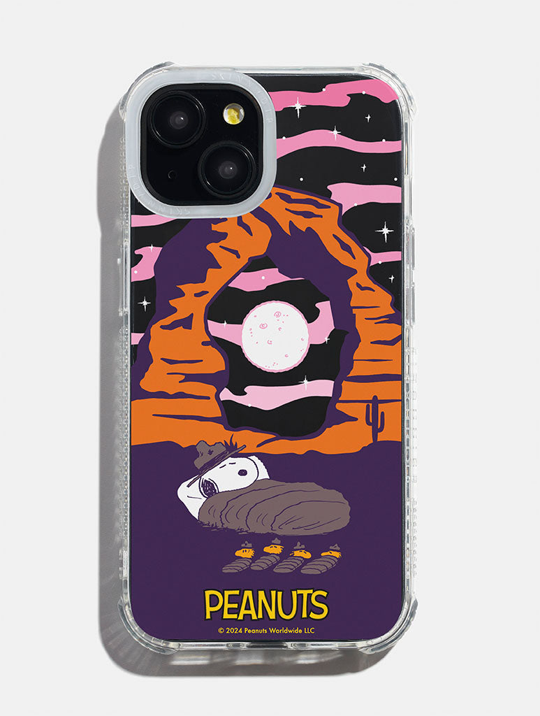 Peanuts x Skinnydip Snoopy Camping Shock iPhone Case