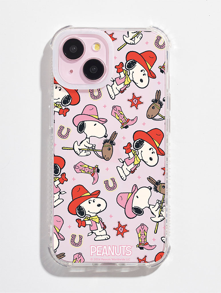 Peanuts x Skinnydip Snoopy Cowboy Shock iPhone Case