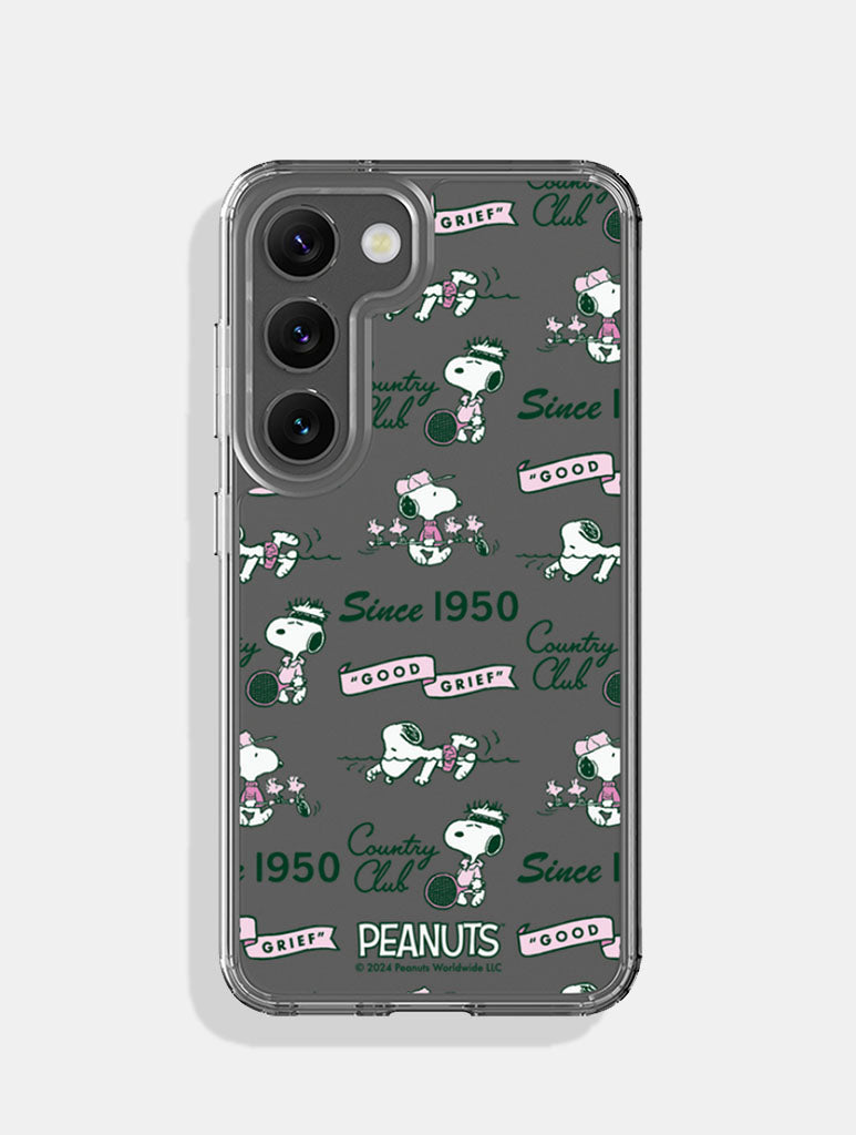 Peanuts x Skinnydip Snoopy Country Club Android Case