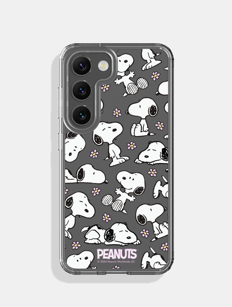 Peanuts x Skinnydip Snoopy Lilac Daisy Android Case