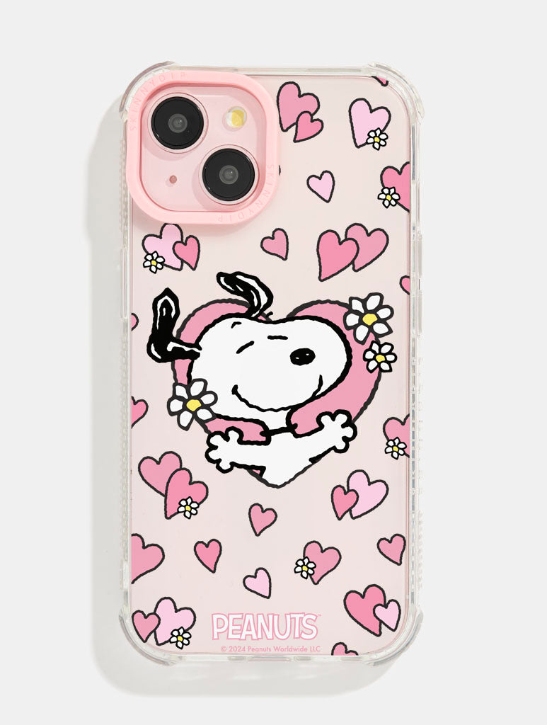 Peanuts x Skinnydip Snoopy Love Hearts Shock iPhone Case