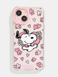 Peanuts x Skinnydip Snoopy Love Hearts Shock iPhone Case