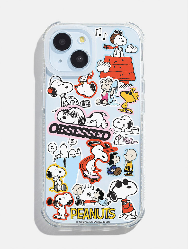 Peanuts x Skinnydip Snoopy Sticker Shock iPhone Case