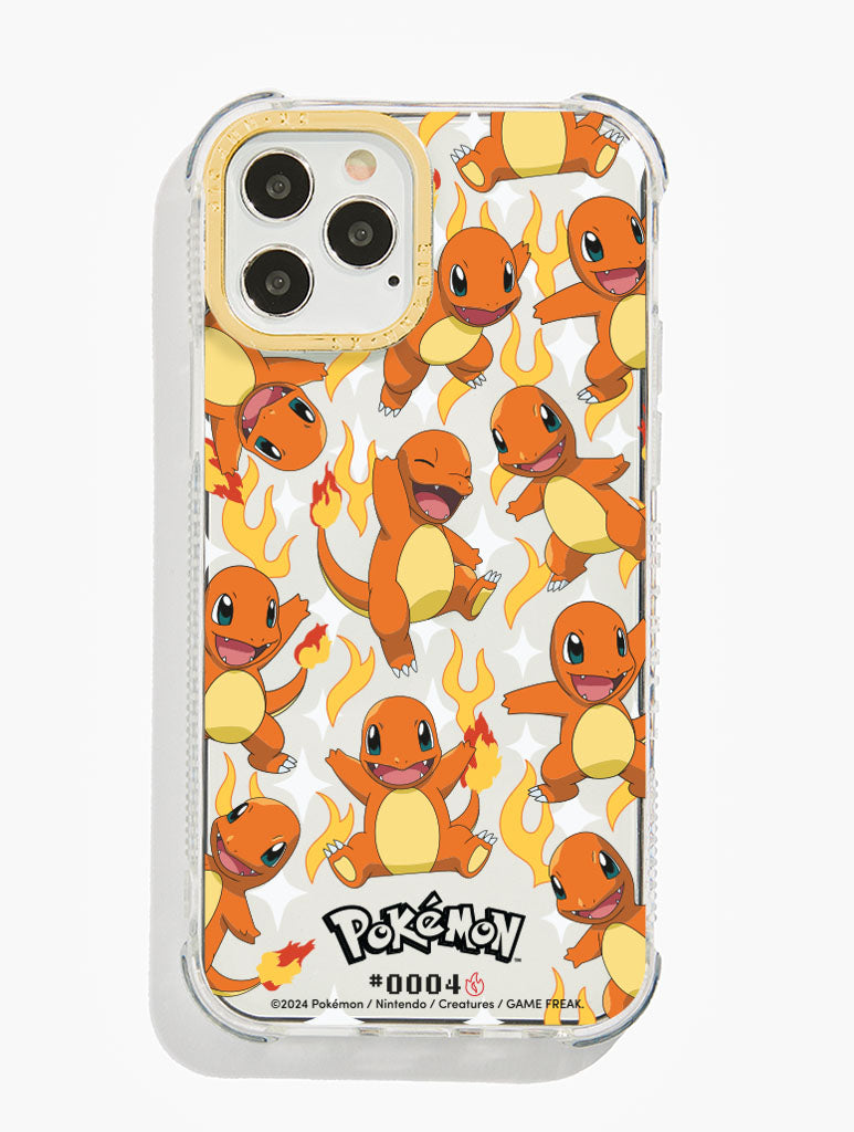 Pokémon #0004 Charmander Shock iPhone Case