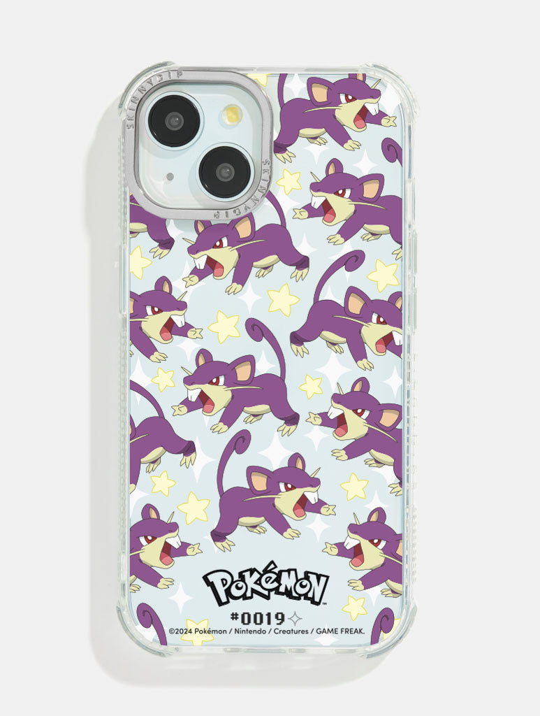 Pokémon #0019 Rattata Shock iPhone Case