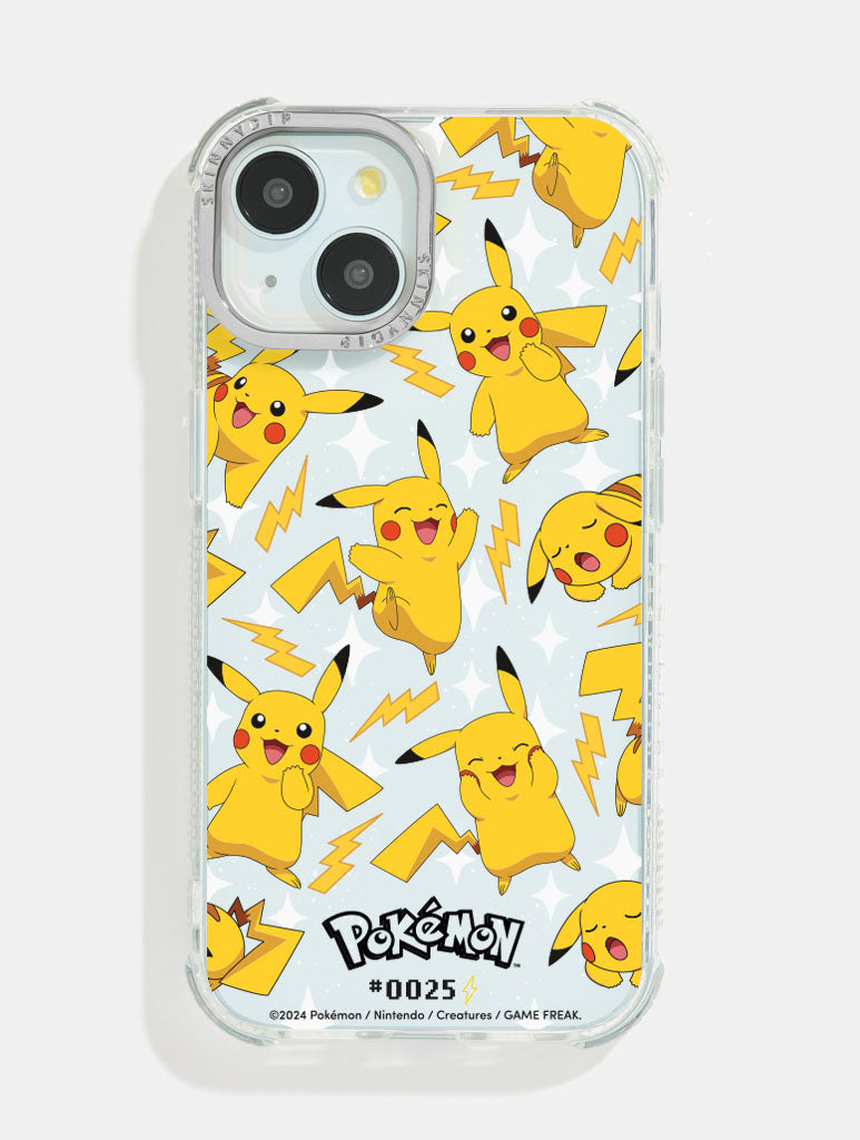 Pokémon #0025 Pikachu Shock iPhone Case