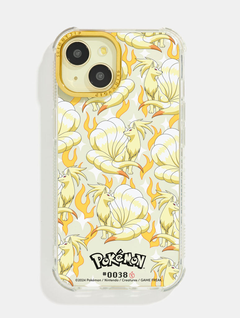 Pokémon #0038 Ninetales Shock iPhone Case