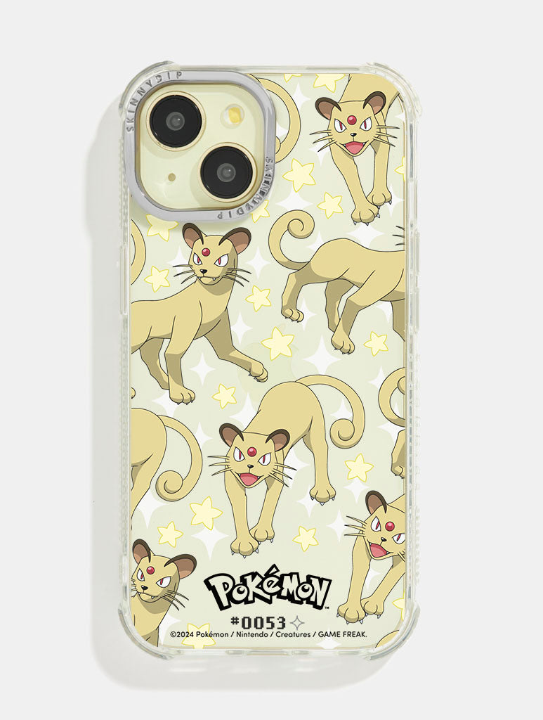 Pokémon #0053 Persian Shock iPhone Case