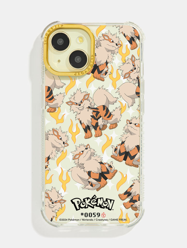 Pokémon #0059 Arcanine Shock iPhone Case