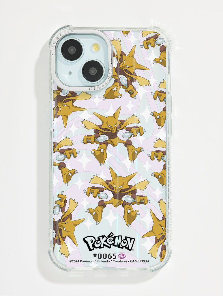 Pokémon #0065 Alakazam Shock iPhone Case