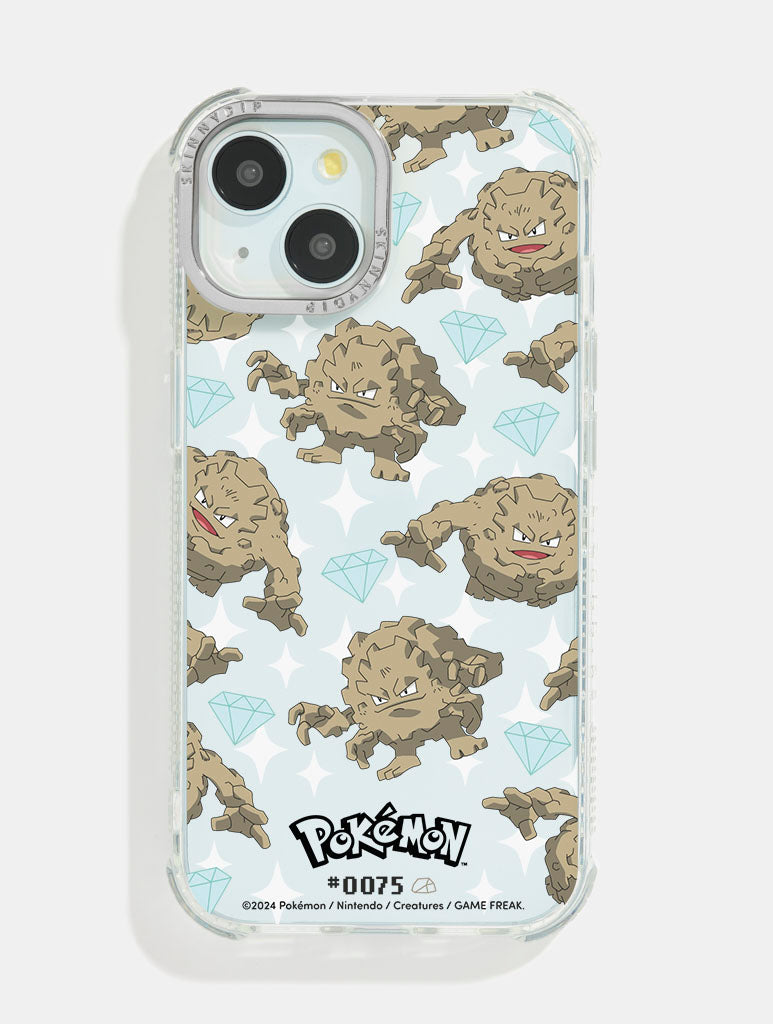 Pokémon #0075 Graveler Shock iPhone Case