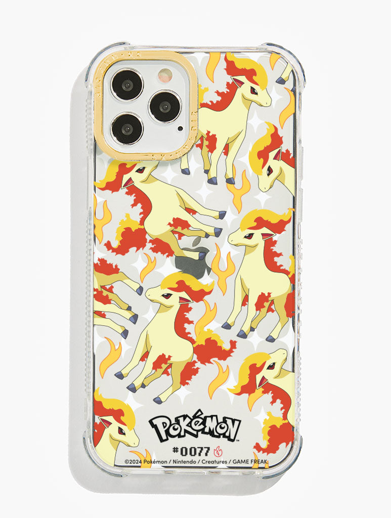 Pokémon #0077 Ponyta Shock iPhone Case