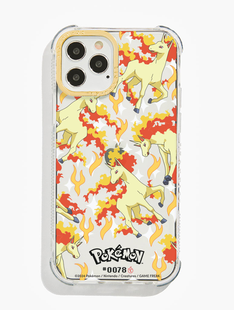 Pokémon #0078 Rapidash Shock iPhone Case