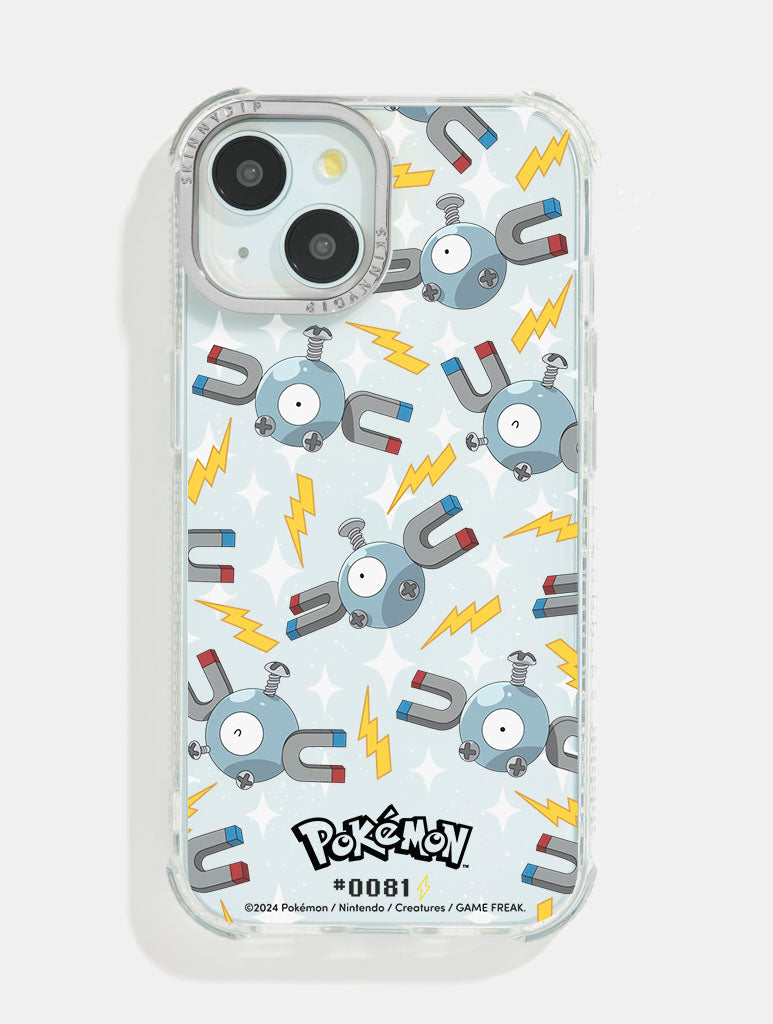 Pokémon #0081 Magnemite Shock iPhone Case