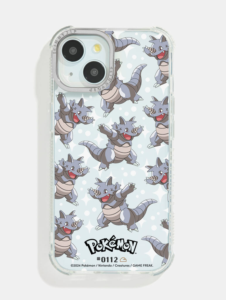 Pokémon #0112 Rhydon Shock iPhone Case