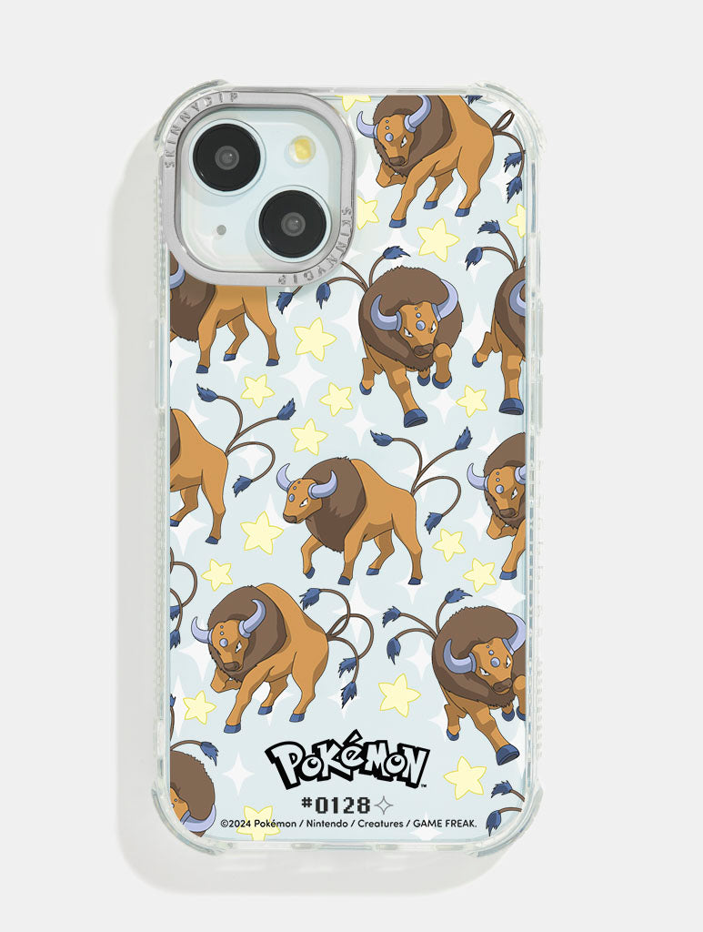 Pokémon #0128 Tauros Shock iPhone Case