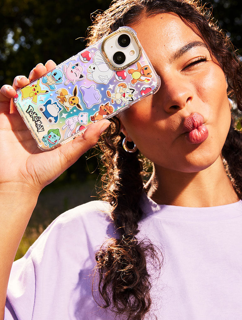 Pokémon Sticker Holo Shock iPhone Case