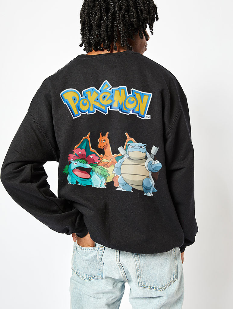 Pokémon Men's Group Sweatshirt In Black