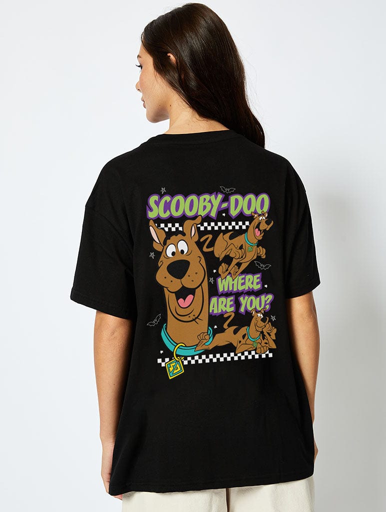 Scooby Doo x Skinnydip T-Shirt in Black