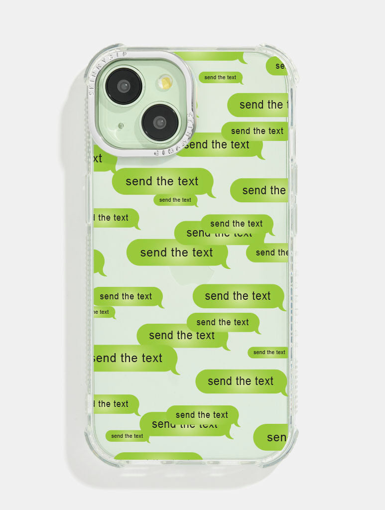 Send The Text Shock iPhone Case