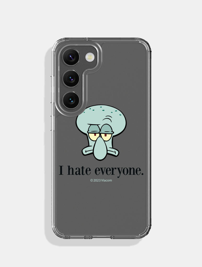 SpongeBob x Skinnydip Squidward I Hate Everyone Android Case