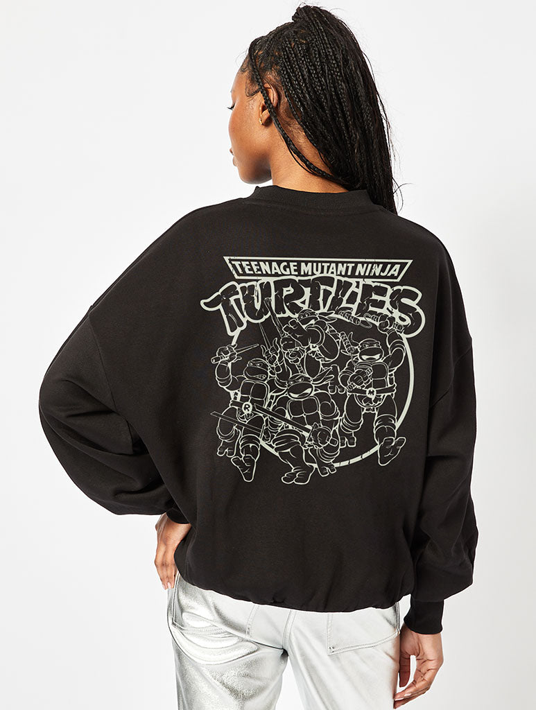 Teenage Mutant Ninja Turtles Sweatshirt in Black