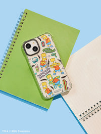 The Simpsons Bart Sticker Shock iPhone Case