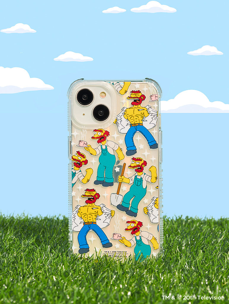 The Simpsons Groundskeeper Willie Shock iPhone Case