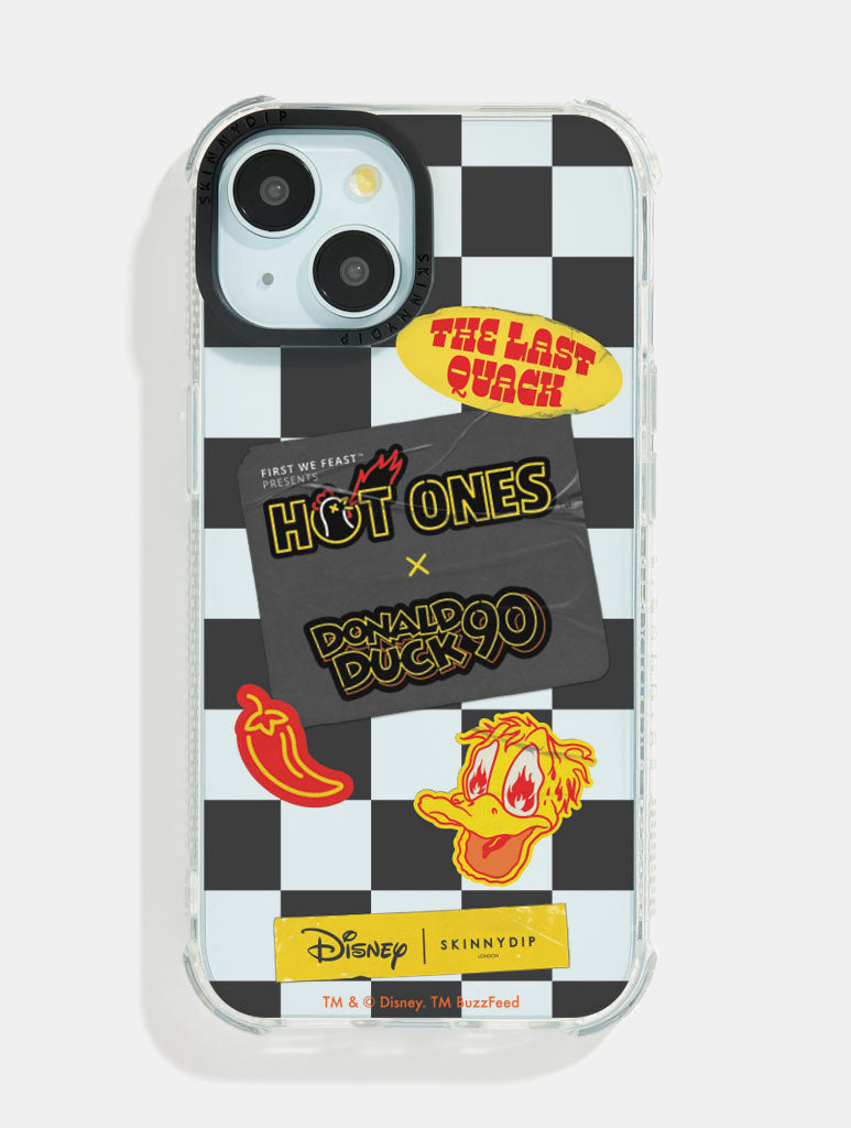 Disney x Hot Ones Checkerboard Shock iPhone Case