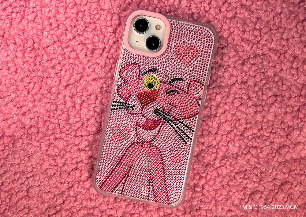 Pink Panther x Skinnydip Pink Phone Cases Jewel Phone Cases