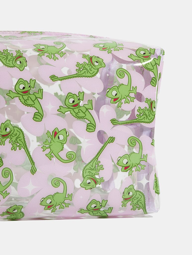 Disney Pascal Lilac Flower Makeup Bag