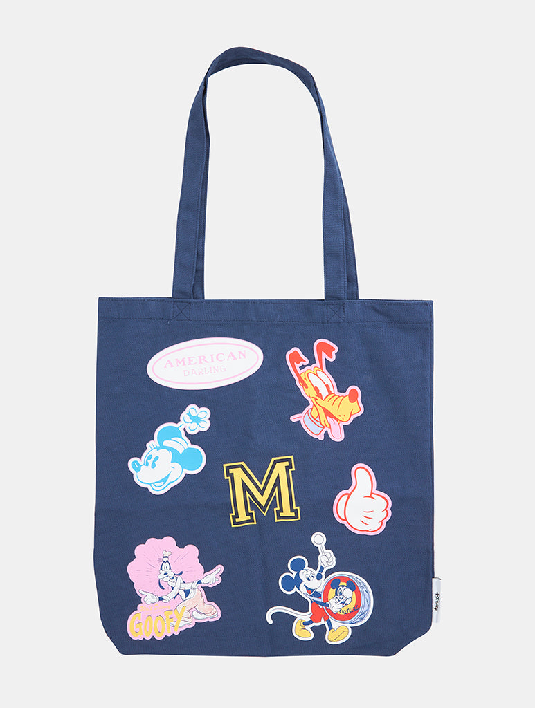 Disney x Skinnydip Badge Effect Canvas Tote